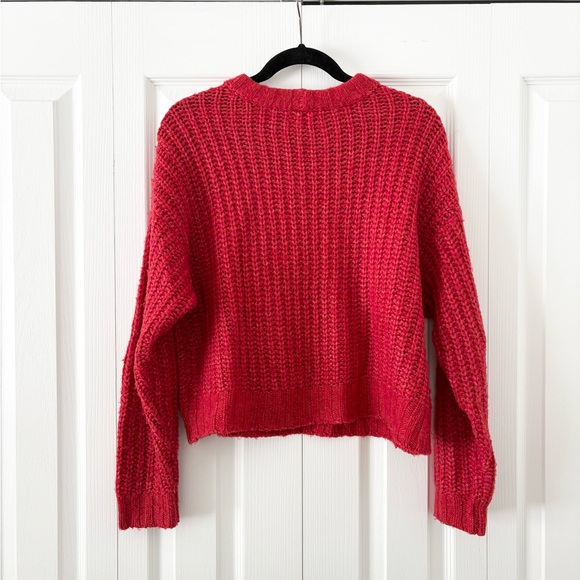 American Eagle Red Sweater - Picture 2 of 3